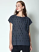 CHARCOAL DISCO TUNIC — uzinyc
