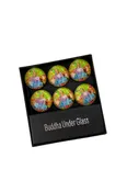 (6) Glass Buddha Magnets