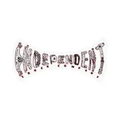 independent genuine parts 6in x 2.8in sticker