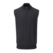 Alan Paine Fewston Sleeveless Zip Mock - Mens