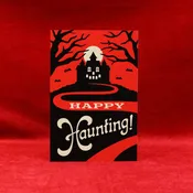 Happy Haunting Postcard