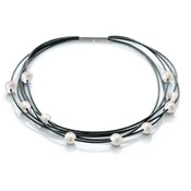 015.09PW01 TeNo Stainless Steel Pearl Necklace