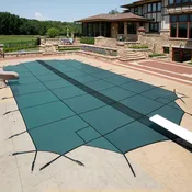 16' x 32' Ultra Light Solid Rectangle Safety Pool Cover - 15-Year