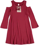 1st Kiss Girls 7-16 Long Sleeve Casual Dress