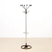 1970s Postmodern Bauhaus Hat & Coat Rack Stand (1)