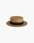 Boater Straw Hat