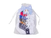 KOOL KIDS sneaker shoe-design socks. With faux shoelaces and anti-slip soles. 6 pairs. 12-24 months