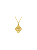 Eye in a Box Necklace