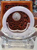 Real Purple Jade Bangle #610449, Size: 57mm