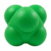 Agility Reaction Ball, 3-Inch Rubber Reflex Trainer, Green
