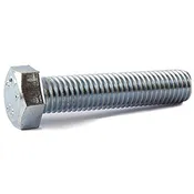 1/4-20 x 5 A307A Hex Tap Bolt Zinc Plated (100)