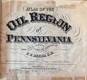 1865 Atlas of the Oil Region of Pennsylvania from Actual Surveys