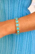 A Head Start Square Stone Bracelet
