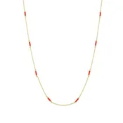 16" Apple Bar Chain Necklace