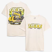 Joe Gibbs Racing Team Collection  Christopher Bell Cream #20 DeWalt/Interstate T-Shirt