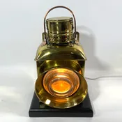 Antique Brass Marine or Railway Beacon