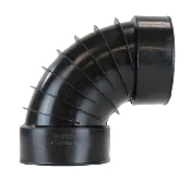 ADS Hancor 90 Degree Snap Elbow Single Wall Polyethylene