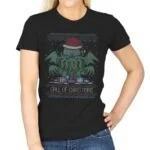 Call of Christmas | Cthulhu Holiday Tee | RIPT Apparel