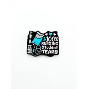 100% Student Nursing Tears Silicone Focal Beads