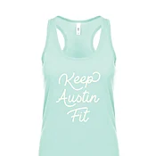 Keep Austin Fit Script Women's Tank
