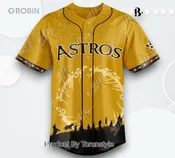 2025 The Lord Of The Rings X Houston Astros Limited Edition Baseball Jersey