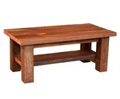 Almanzo Coffee Table with Shelf | The Wood Carte