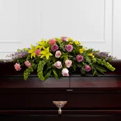 The FTD Forever Beloved Casket Spray