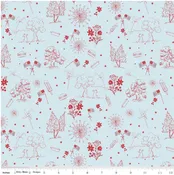 Independence Toile Light Blue from Firework Fields (RBD)