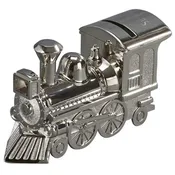 022668 Nickle Plated Train Bank 0
