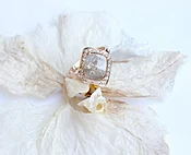 BOLD SLICE DIAMOND RING — VIVAAN