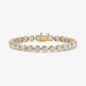8.76CT Margot Bezel Tennis Bracelet