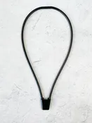 23" Brooch Necklace Cord , Black