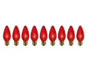 Led C9 Red bulb (25 count) 2026 New bulb