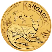 1/10 OUNCE AUSTRALIAN GOLD KANGAROO (RANDOM YEAR)