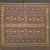 Afghani Kilim Square Sofra Rug