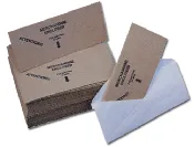 100 Self Adhesive Kraft Mailer for Coins, Cards, Jewelry..(#10 Envelope) #18400