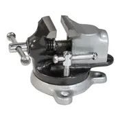 1-1/4" Table Vise w/ Clamp Fixed Base