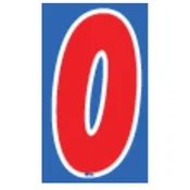 20% off till the end of the Month Vinyl Numbers 7 1/2" tall Red, White, Blue