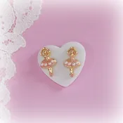 Ballerina Post Earrings