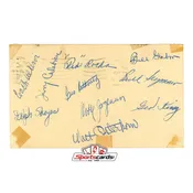 1951-52 Syracuse Nationals Team Autographed Signed GPC