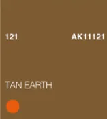 AK-Interactive: (3rd Gen) Acrylic - Tan Earth (17ml)