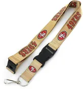 49ERS  (GOLD)  TEAM  LANYARD