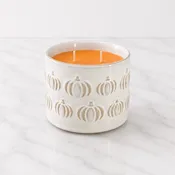 12oz White Pumpkin Cylinder
