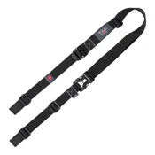 Citadel Double Point Firearm Sling with Ladder Buckles, Black