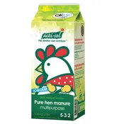 Acti-Sol - Multipurpose organic fertilizer (pure hen manure) 5-3-2 1.36Kg