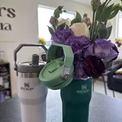 Tumbler + Flowers