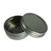 1 oz. Seamless Tin with Screw Top Lid