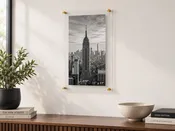 Acrylic Floating Frame 11"x17" Wall Mount