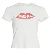 90s Baby Tee Kiss Me