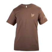 Logo Crest Tee - Mocha/Tan